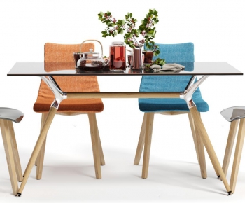 Modern Dining Table And Chairs-ID:702362858