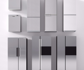 Modern Refrigerator Freezer-ID:104848815