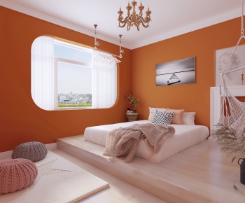 Nordic Style Bedroom-ID:758094897
