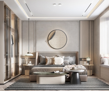 New Chinese Style Bedroom-ID:690434219