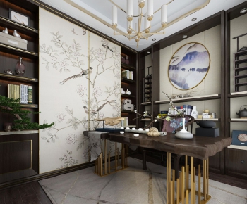 New Chinese Style Study Space-ID:266595335
