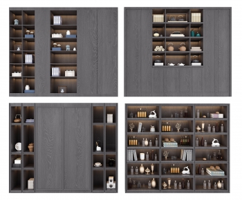 New Chinese Style Bookcase-ID:574196159
