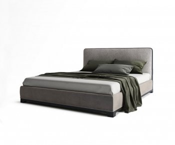 Modern Double Bed-ID:187756863