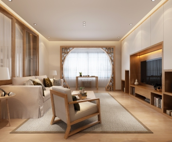 Japanese Style A Living Room-ID:639628611