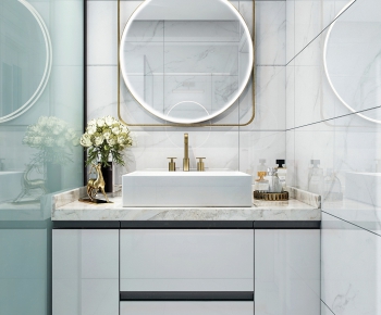 Modern Bathroom Cabinet-ID:724179215