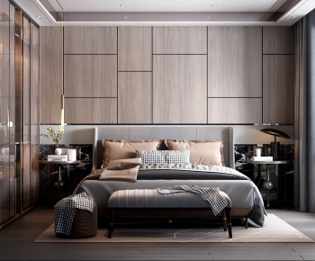 Modern Bedroom-ID:234695192