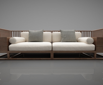 New Chinese Style A Sofa For Two-ID:847150959