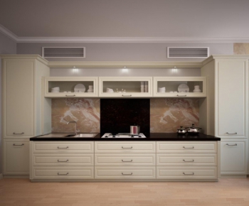 Modern Kitchen Cabinet-ID:438402254