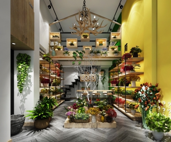 Nordic Style Flower Shop-ID:709541918