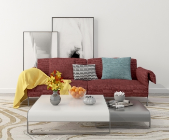 Nordic Style A Sofa For Two-ID:831178743