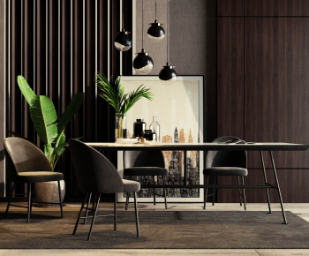 Modern Dining Table And Chairs-ID:623242121