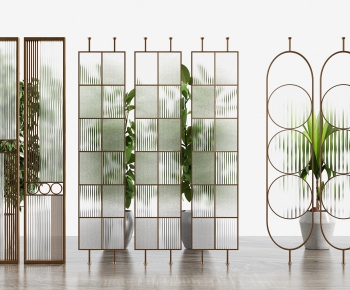 Modern Metal Screen Partition-ID:491355713