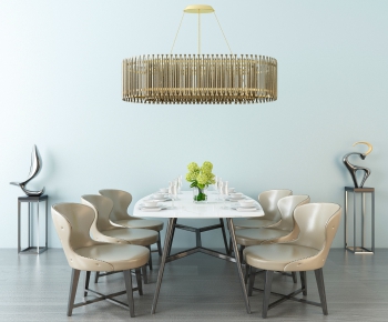 Modern Dining Table And Chairs-ID:107252187