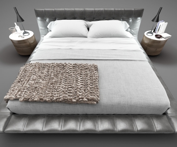 Modern Double Bed-ID:478413569