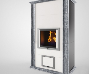 Modern Fireplace-ID:454440937