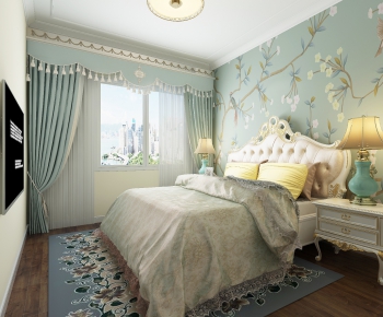 European Style Bedroom-ID:345348243