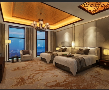 New Chinese Style Guest Room-ID:752186886