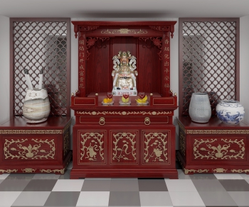 Chinese Style Buddhist Niche-ID:838689434