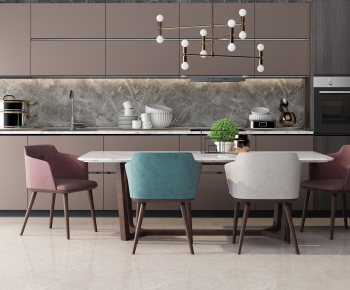 Modern Dining Table And Chairs-ID:843866483