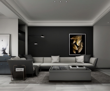 Modern A Living Room-ID:979258575