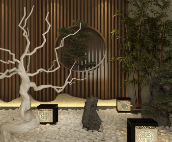 New Chinese Style Garden-ID:399613463