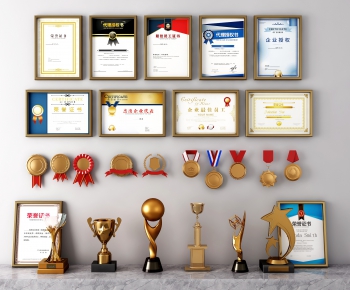 Modern Flag/badge/trophy/certificate-ID:358364255