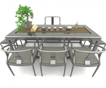 New Chinese Style Tea Tables And Chairs-ID:231273175