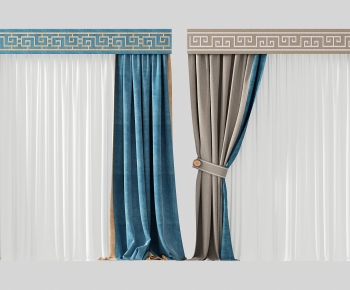 New Chinese Style The Curtain-ID:754728145
