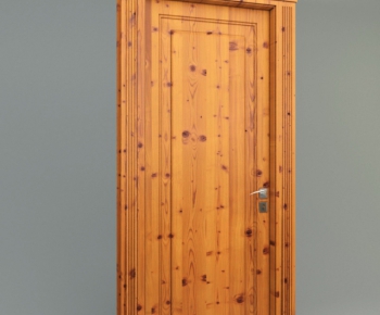 Modern Solid Wood Door-ID:365745425