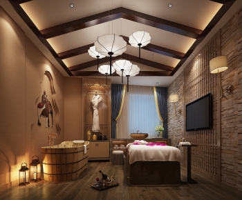 New Chinese Style SPA Beauty-ID:793775962