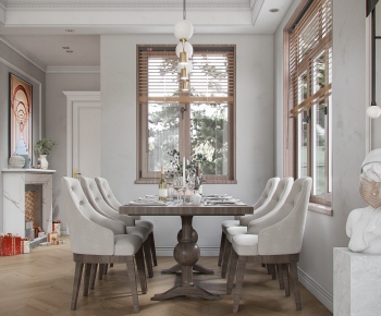 American Style Dining Room-ID:720633672