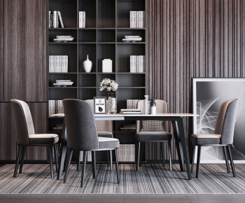 Modern Dining Table And Chairs-ID:581350332