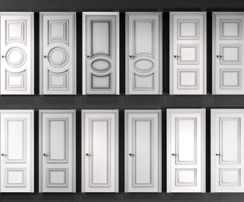 Simple European Style Door-ID:710286347