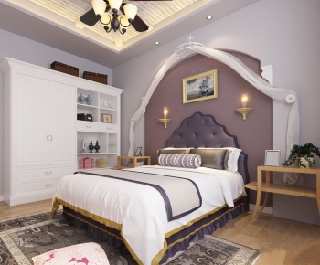 European Style Bedroom-ID:703743851