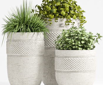 Modern Potted Green Plant-ID:325366386