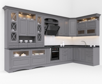 European Style Kitchen Cabinet-ID:641558497