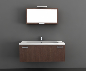 Modern Bathroom Cabinet-ID:595451257