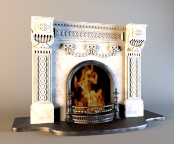 European Style Fireplace-ID:911046553