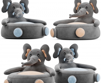 现代儿童大象座椅玩具-ID:184480173