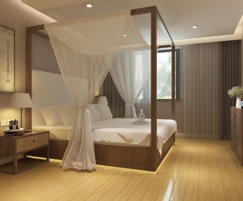 Chinese Style Bedroom-ID:627664744