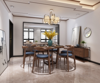 New Chinese Style Dining Room-ID:803909753