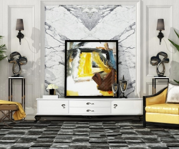 New Classical Style TV Cabinet-ID:737530772