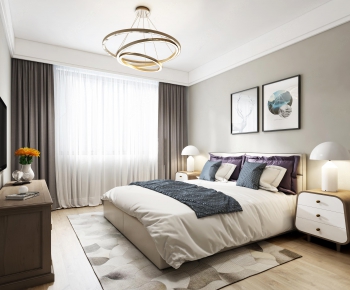 Nordic Style Bedroom-ID:290241196