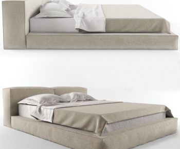 Modern Double Bed-ID:255002948