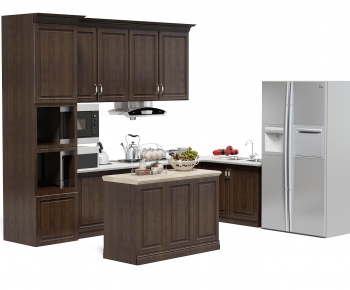 Modern Kitchen Cabinet-ID:127278261