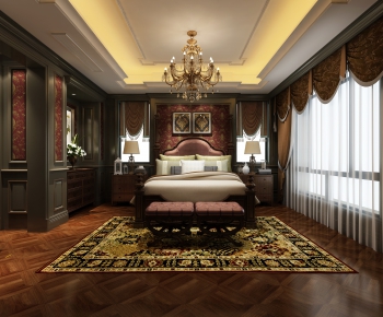 European Style Bedroom-ID:345284144