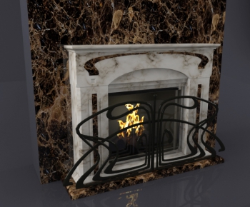 European Style Fireplace-ID:389909996
