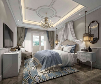 French Style Bedroom-ID:698934445