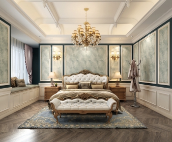 European Style Bedroom-ID:127091727