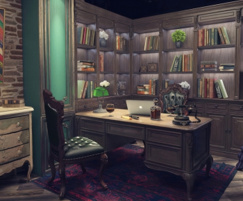 American Style Study Space-ID:432045239